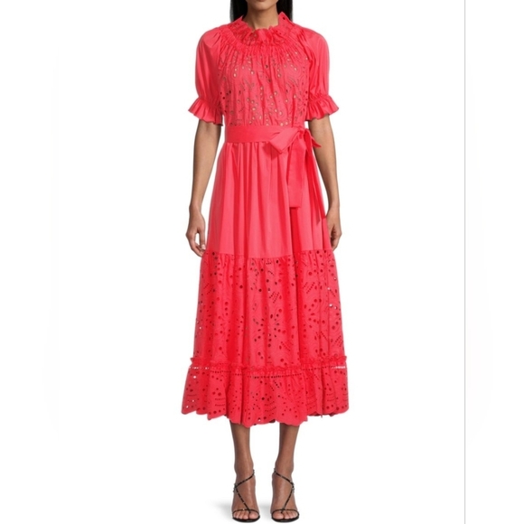 D. Exterior Dresses & Skirts - D.Exterior Eyelet Dress
